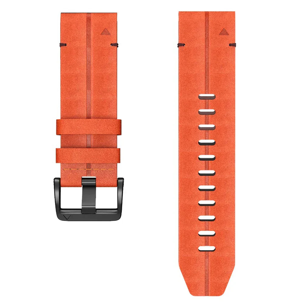 Bracelet Quick-Fit | 26mm (Cuir véritable et titane) - 2 couleurs
