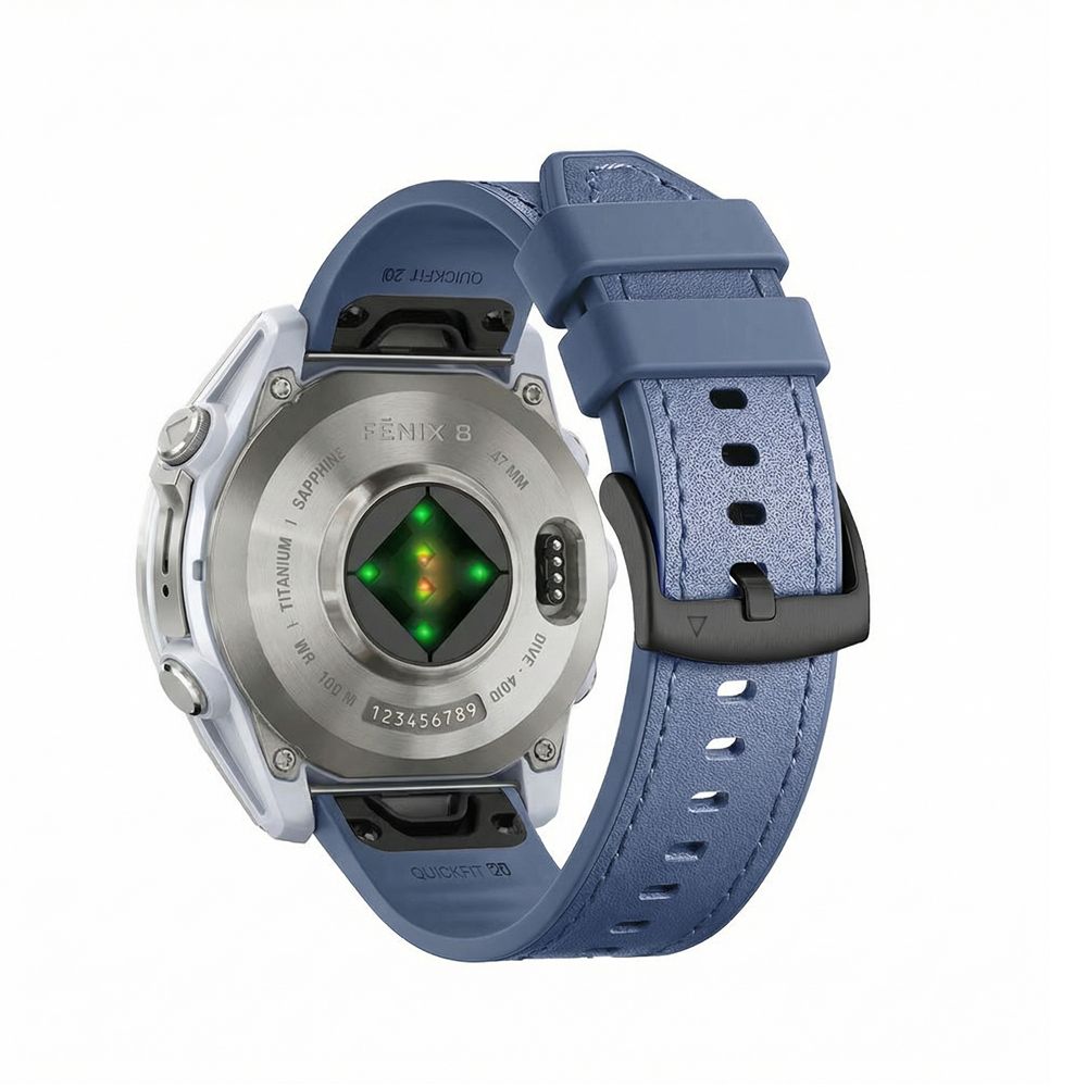 Bracelet Quick-Fit Run | 20mm (Cuir sportif) - 4 couleurs