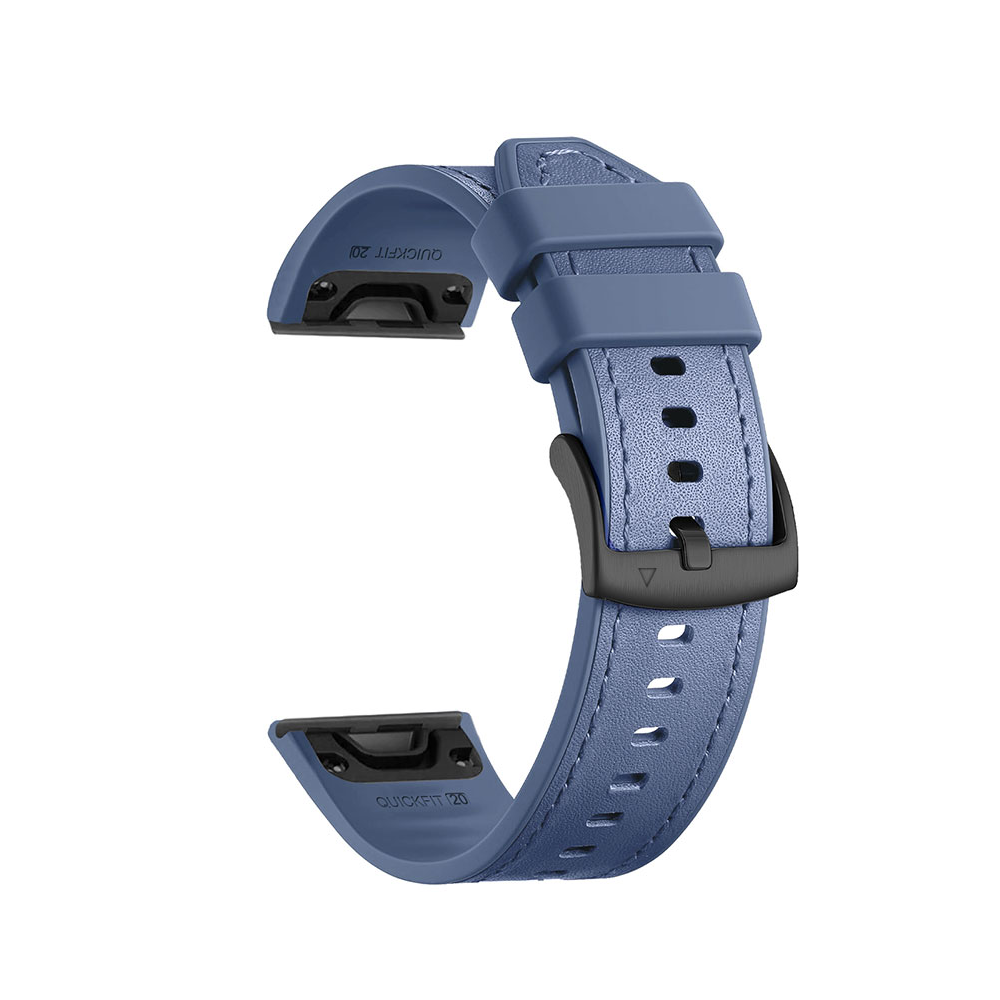 Bracelet Quick-Fit Run | 20mm (Cuir sportif) - 4 couleurs