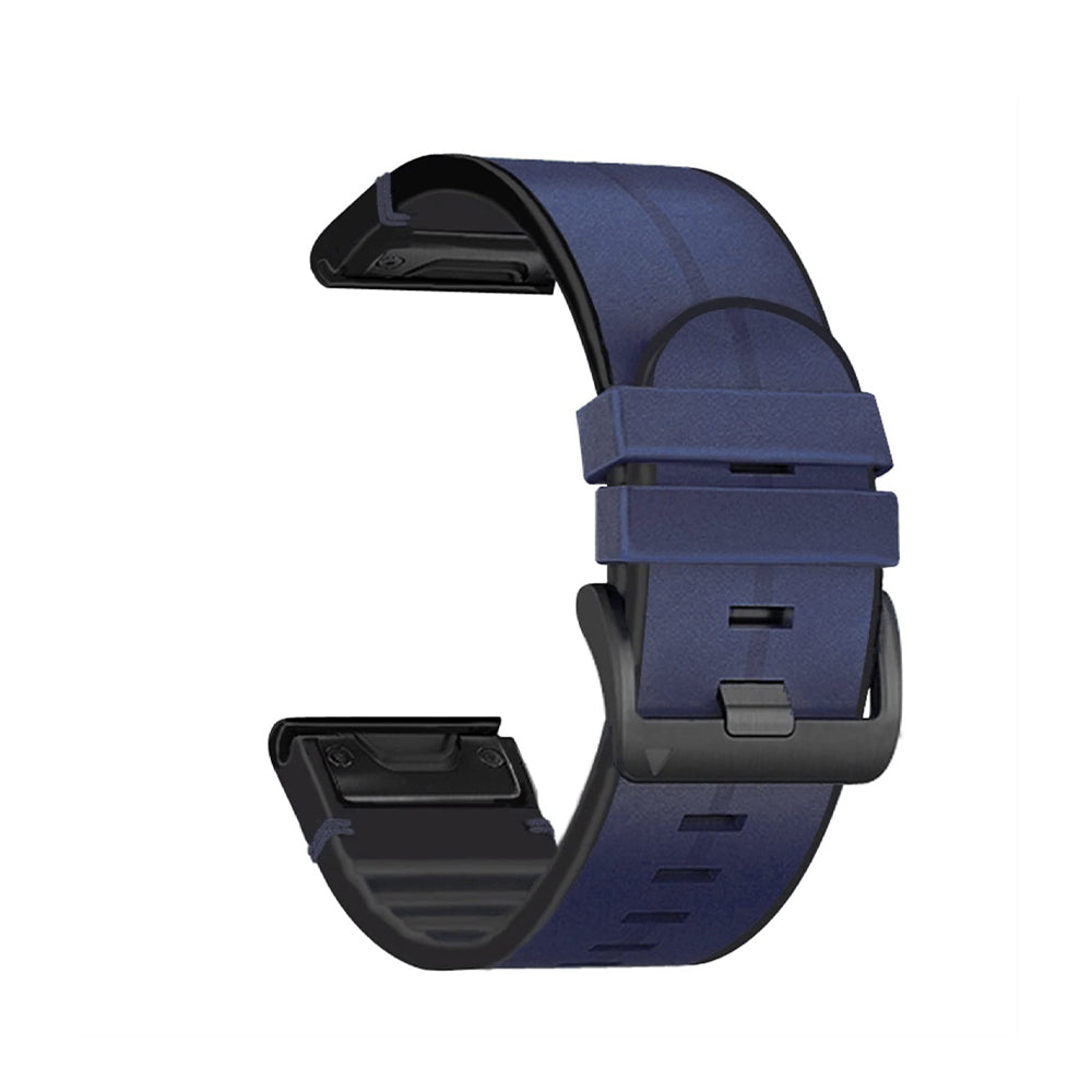 Bracelet Quick-Fit | 22mm (Cuir sportif) - 4 couleurs