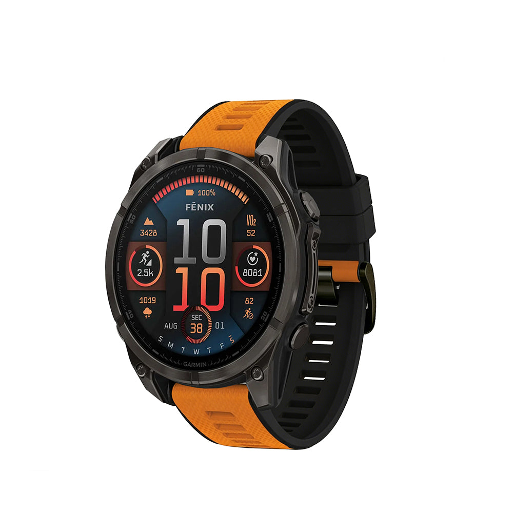 Bracelet Quick-Fit | 22mm (Silicone) - 5 couleurs