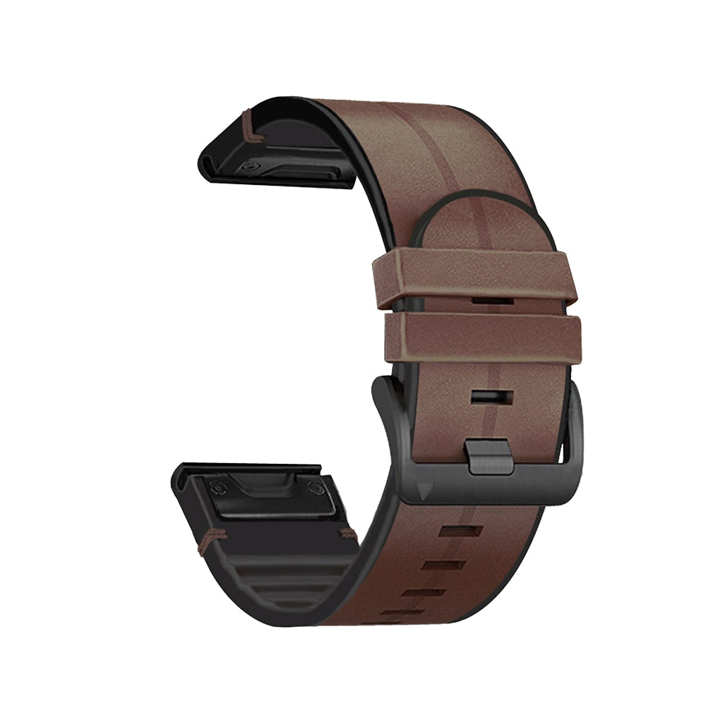 Bracelet Quick-Fit | 22mm (Cuir sportif) - 4 couleurs
