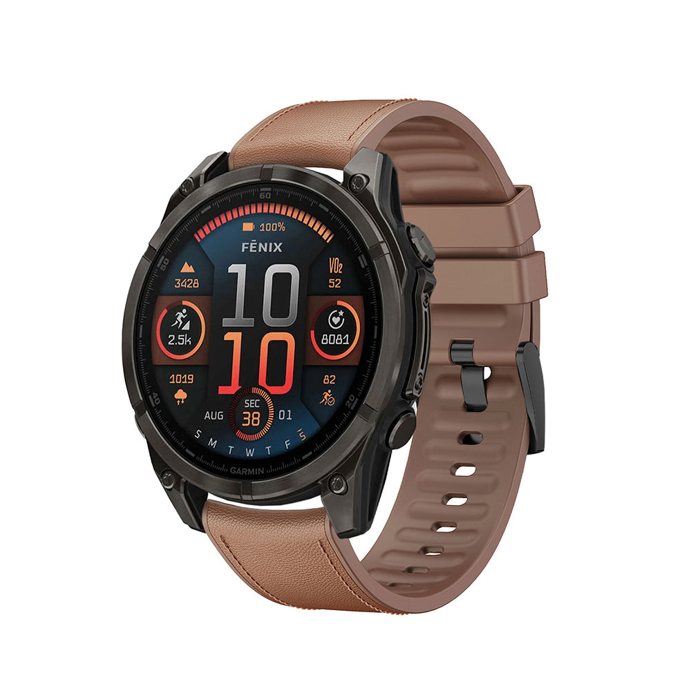 Bracelet Quick-Fit Run | 22mm (Cuir sportif) - 4 couleurs