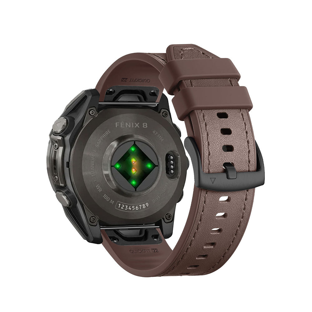 Bracelet Quick-Fit Run | 26mm (Cuir sportif) - 4 couleurs
