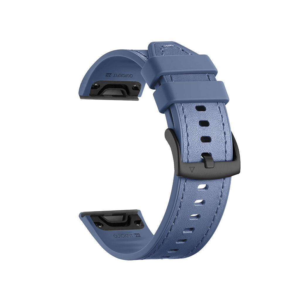 Bracelet Quick-Fit Run | 22mm (Cuir sportif) - 4 couleurs